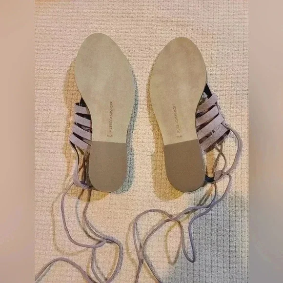 New Rebecca Minkoff Evonne Lace Up Sandals - Picture 2 of 4